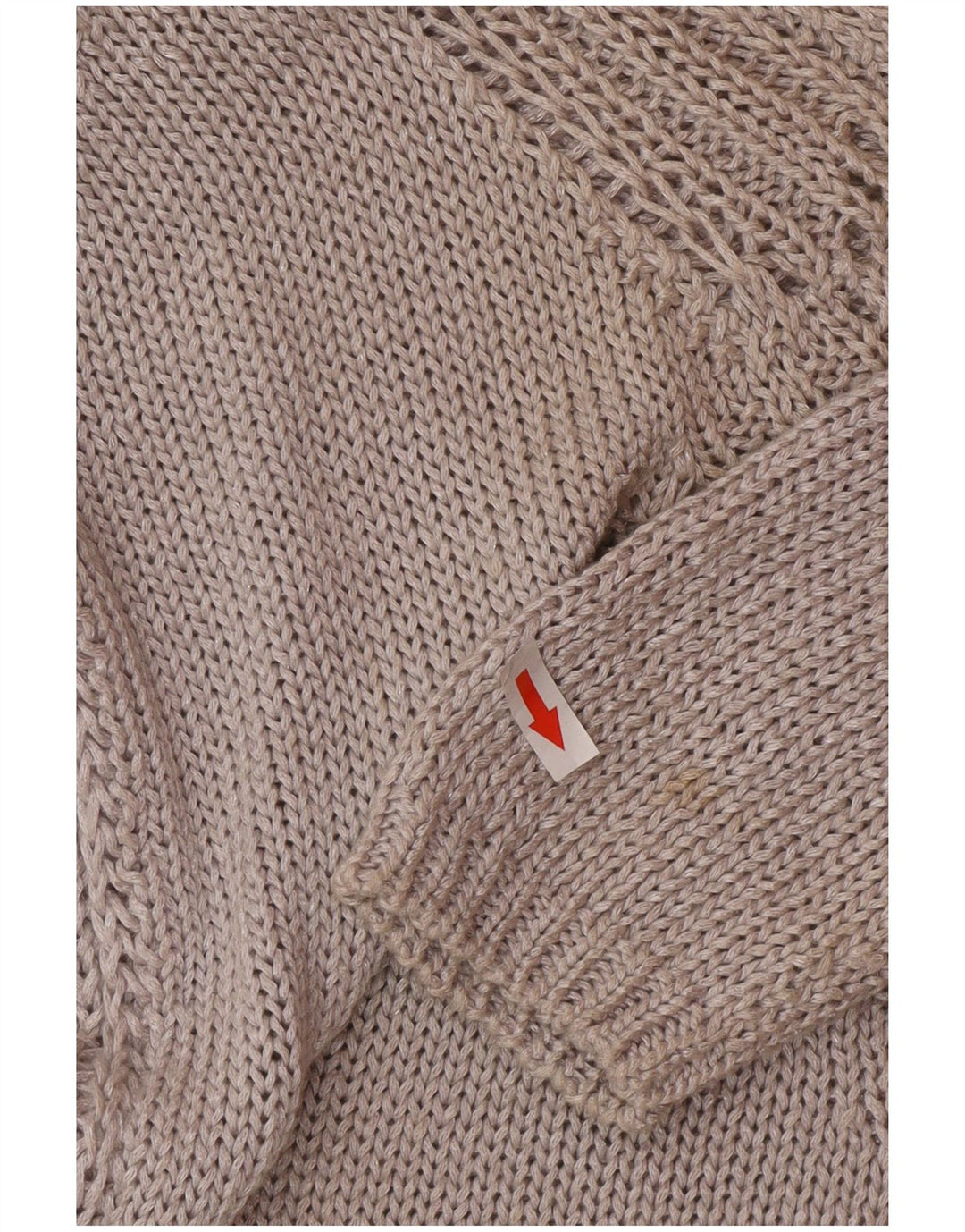 Zara Dame V-hals sweater UK 14 Medium Grå