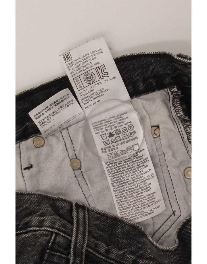 Женские джинсовые шорты Levi's 501 W29, хлопок среднего серого цвета