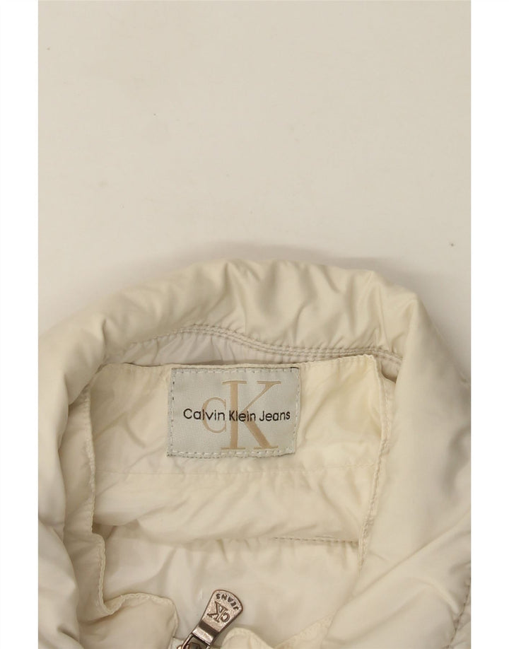 Calvin Klein Jeans muška pomoćna jakna UK 38 Srednje bijela