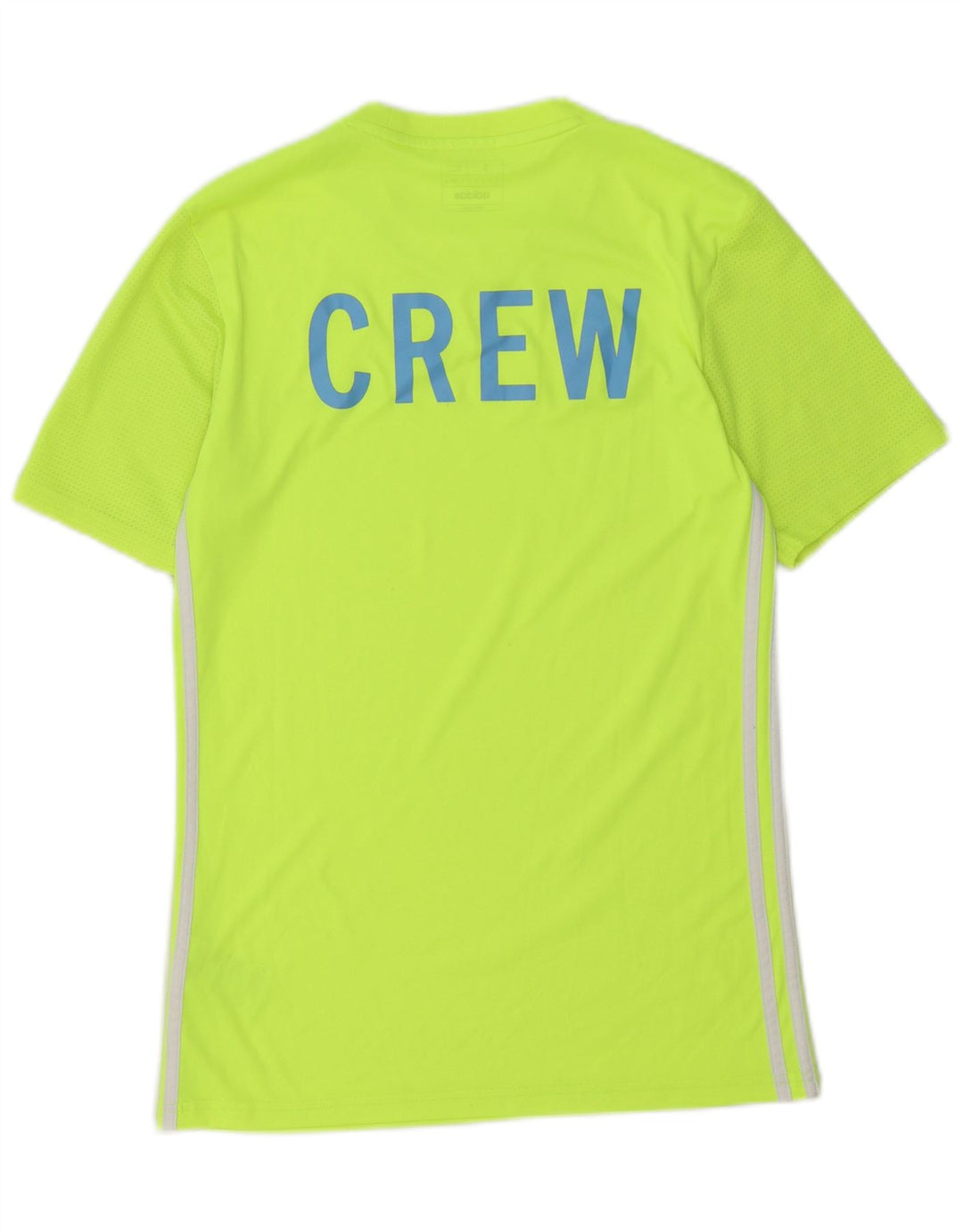 Adidas Mens Slim Fit Graphic T-Shirt Top Small Green Polyester