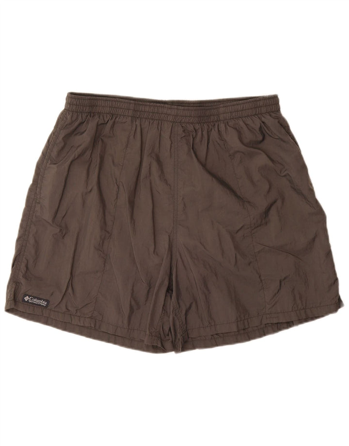 Columbia Mens Swimming Shorts Large  Grey Polyester