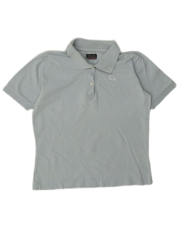 Kappa Polo para mujer UK 40 Algodón azul medio