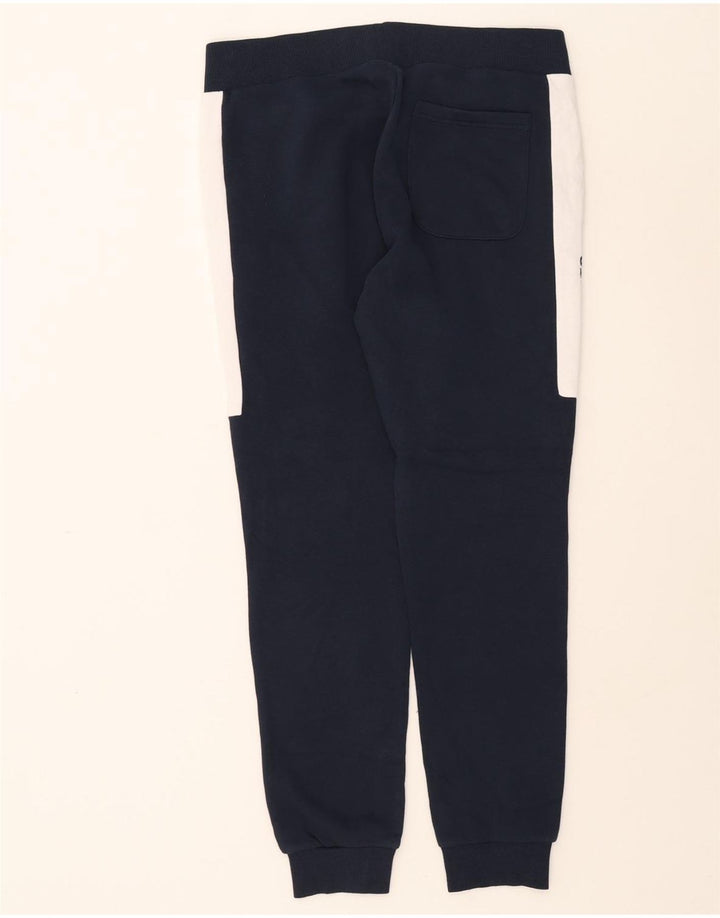 JACK & JONES Mens Core Tracksuit Trousers Joggers Large  Navy Blue Vintage Jack & Jones and Second-Hand Jack & Jones from Messina Hembry 