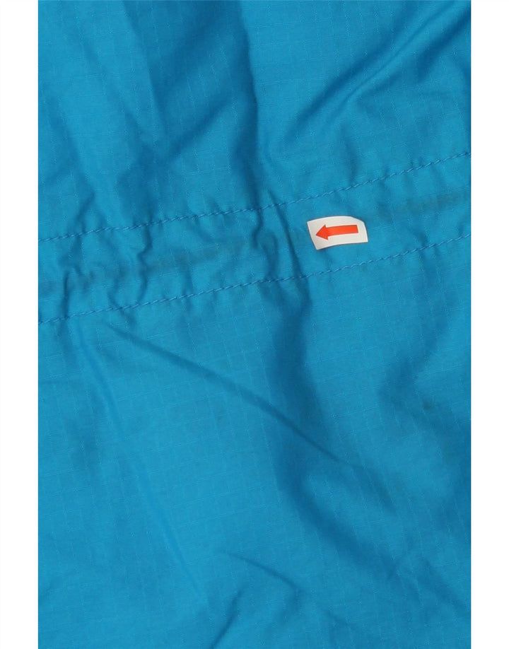 BRUGI Mens Loose Fit Windbreaker Jacket IT 50 Large Blue Colourblock Vintage Brugi and Second-Hand Brugi from Messina Hembry 