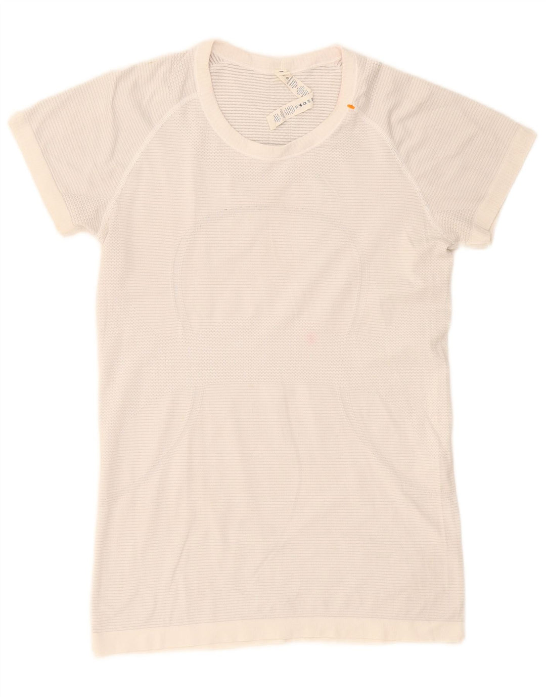 T-shirt da donna Lululemon Top US 10 Large nylon bianco