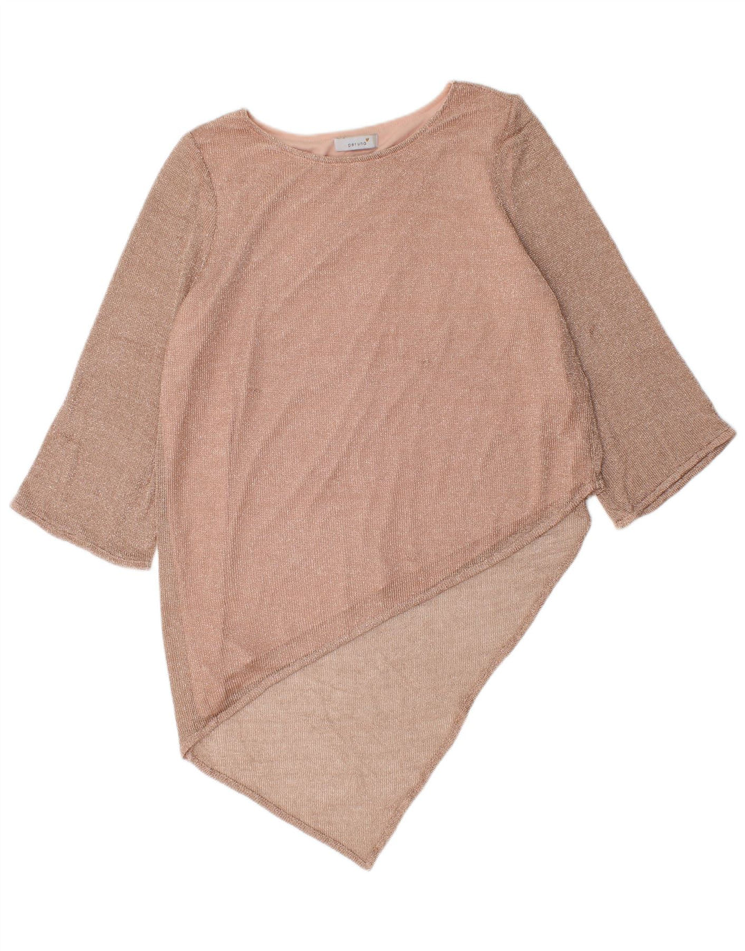 Marks & Spencer Womens Per Una Asymmetrisk Kjole UK 14 Medium Pink Flecked