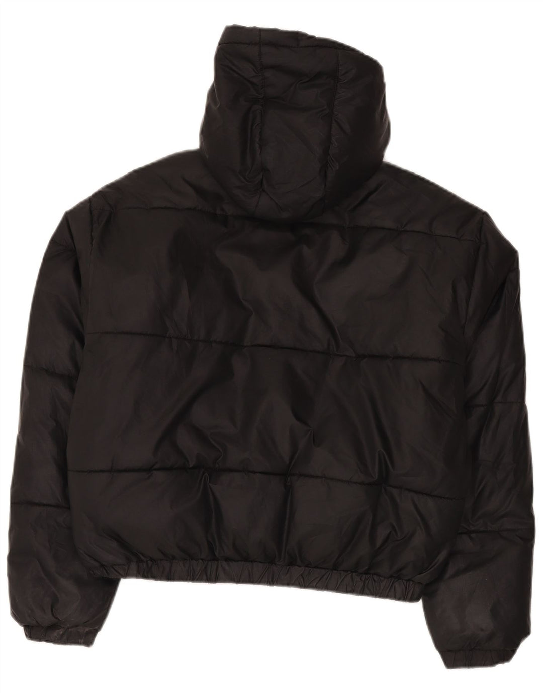 Chaqueta acolchada extragrande con capucha para mujer Ellesse UK 42 Poliéster negro mediano