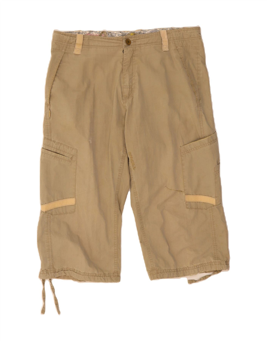 O'NEILL Mens Capri Cargo Trousers W34 L19 Beige Cotton
