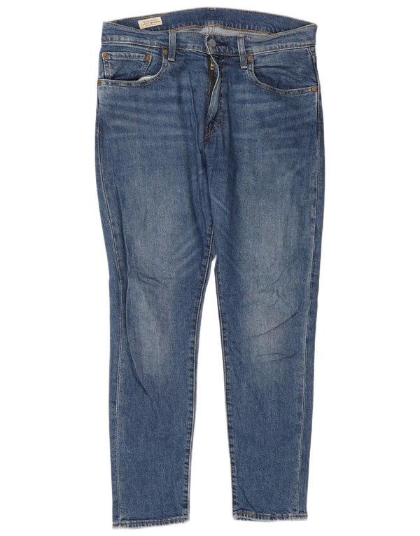 Jeans slim da uomo Levi's W32 L30 cotone blu