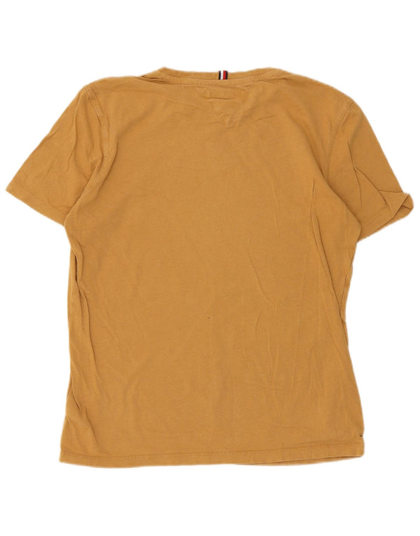 Tommy Hilfiger Boys Graphic T-Shirt Top 15-16 ετών κίτρινο βαμβακερό