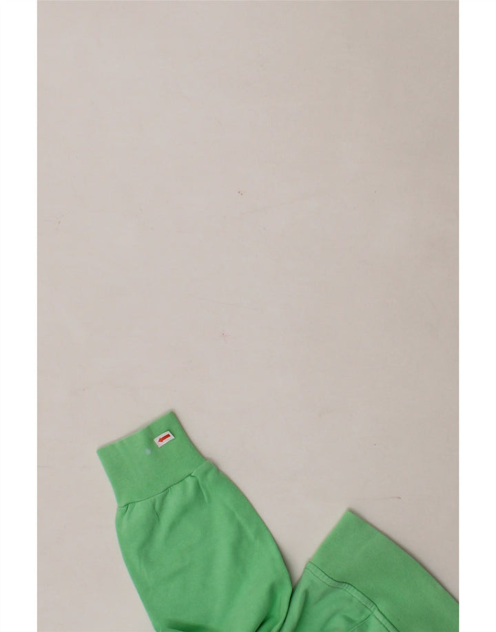 DIADORA Womens Zip Hoodie Sweater UK 18 XL Green Cotton Vintage Diadora and Second-Hand Diadora from Messina Hembry 