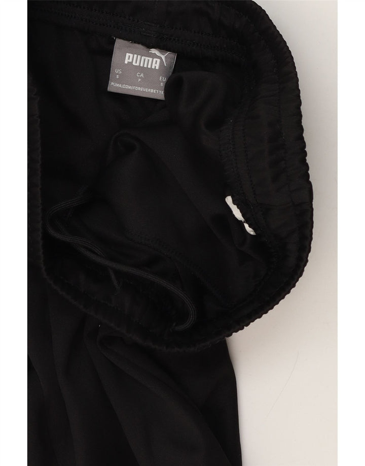 Puma Pantalon de survêtement pour homme Small Noir Colorblock Polyester