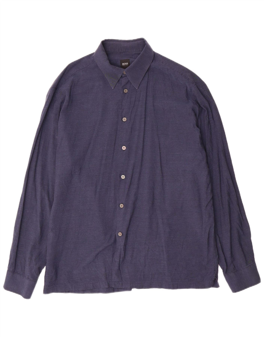 Hugo Boss Mens Shirt XL Navy Blue