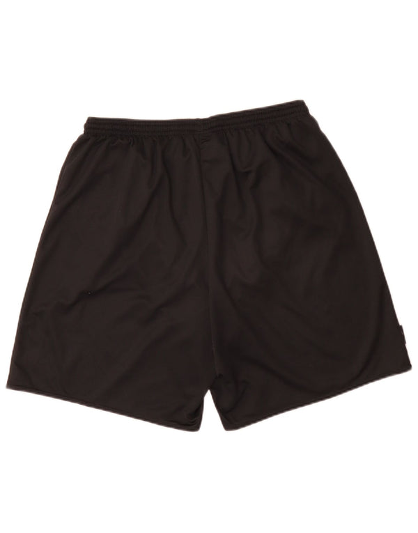Pantaloncini sportivi da uomo Adidas grandi in poliestere nero