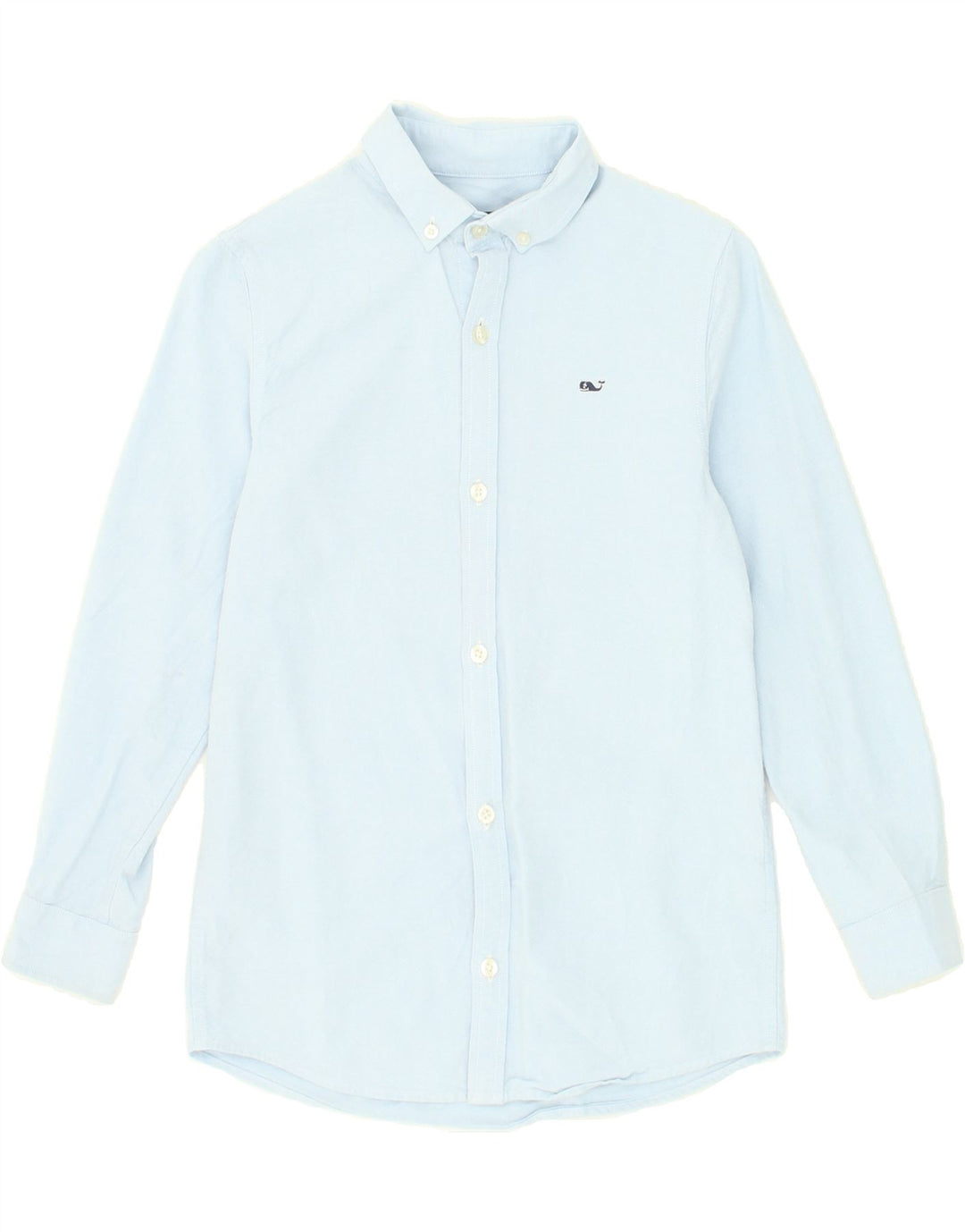 VINEYARD VINES Boys Shirt 8-9 Years Small Blue Cotton Vintage Vineyard Vines and Second-Hand Vineyard Vines from Messina Hembry 
