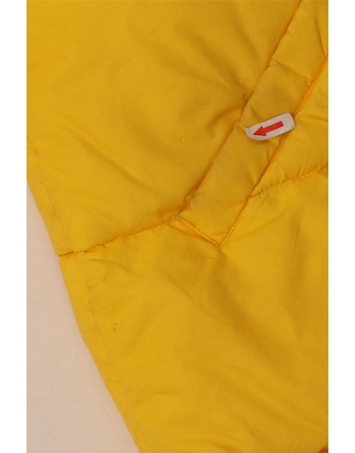Ragazza Womens Padded Jacket UK 14 Large Yellow Polyamide
