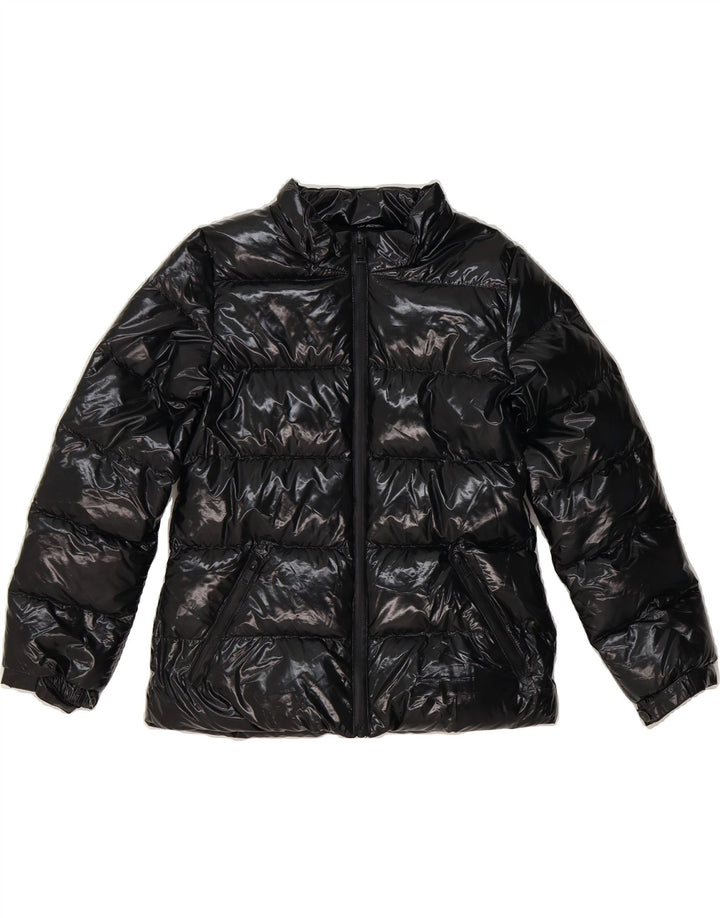 GUESS Boys Padded Jacket 9-10 Years Black Polyamide Vintage Guess and Second-Hand Guess from Messina Hembry 