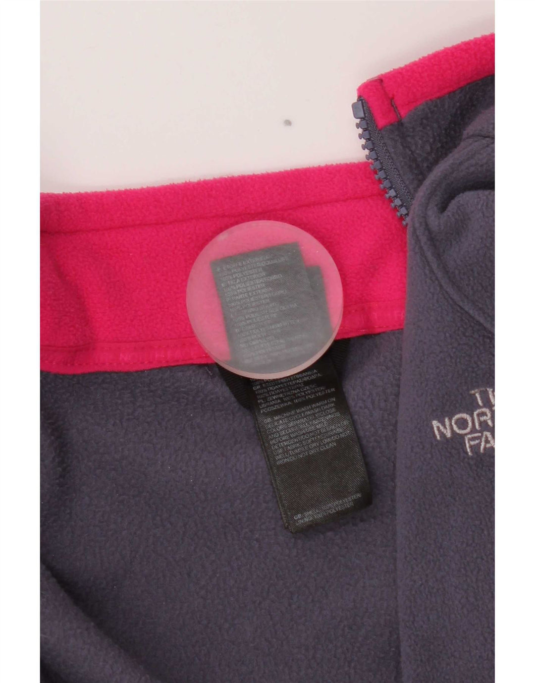 The North Face Womens Fleece Jacket UK 18 XL Purple Polyester