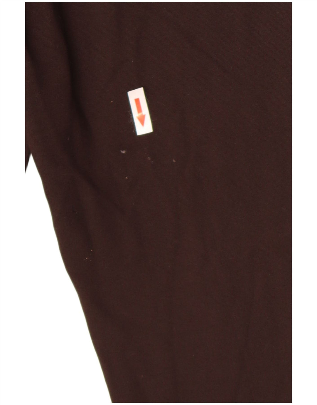 Zara Womens Leggings UK 16 Large  Brown Viscose