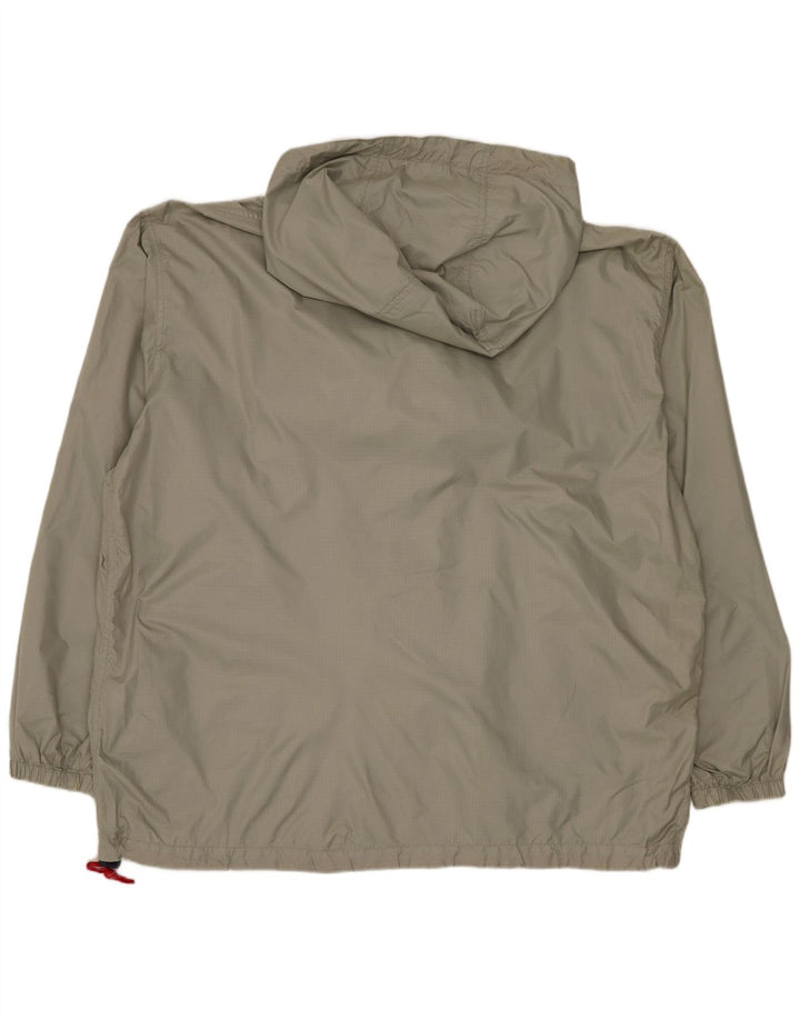 Murphy & Nye Mens Hooded Pullover Rain Jacket UK 42 XL Green