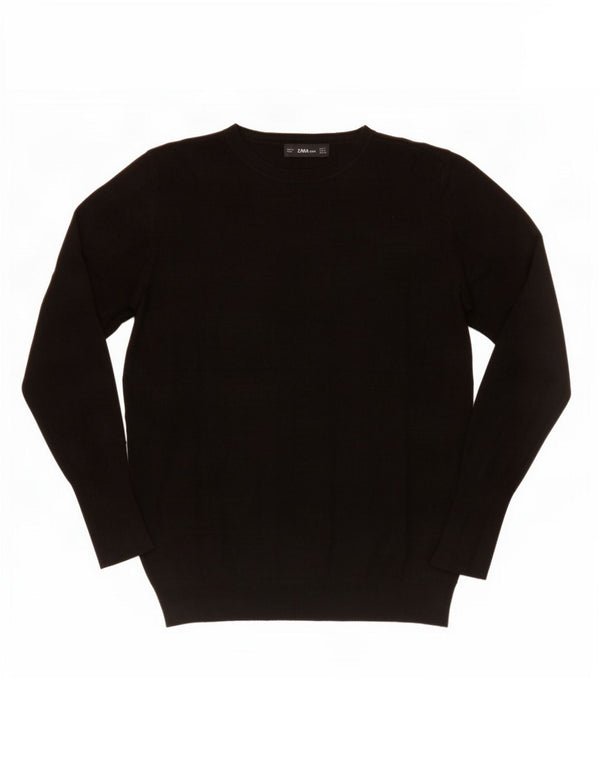 Zara Dame Jumper Sweater UK 12 Medium Sort