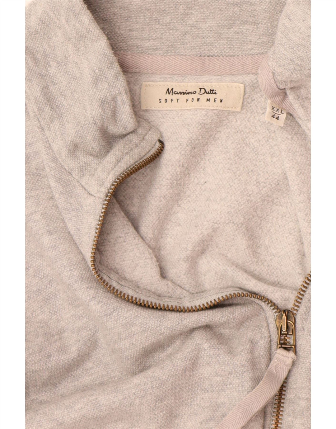 Massimo Dutti Herre træningsdragt Topjakke 2XL Grå Flecked