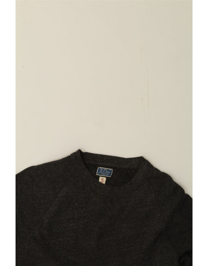 J. CREW Mens Sweatshirt Jumper Small Grey Flecked Cotton Vintage J. Crew and Second-Hand J. Crew from Messina Hembry 