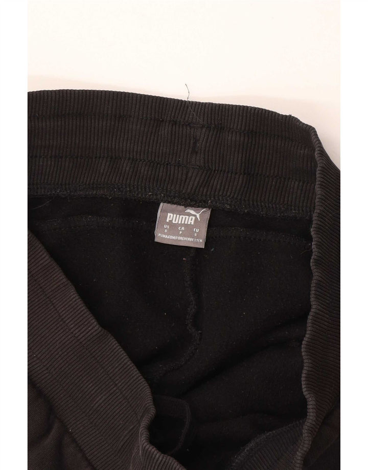 Puma Mens Tracksuit Trousers Joggers Small  Black