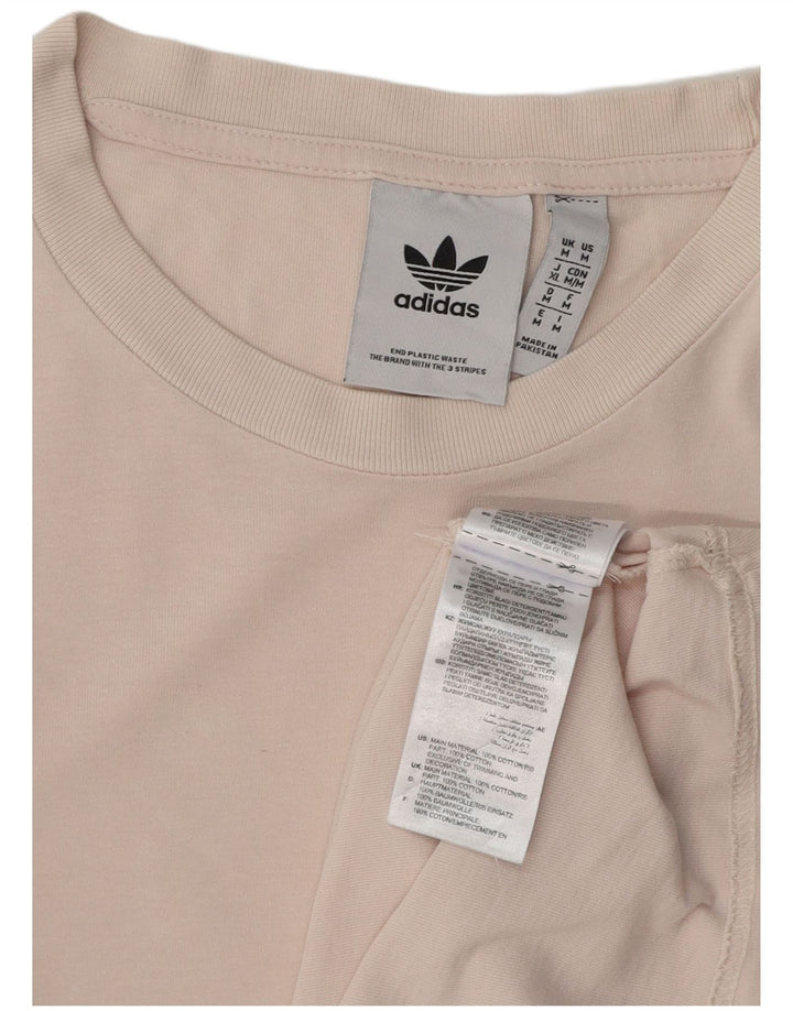 ADIDAS Mens T-Shirt Top Medium White Cotton