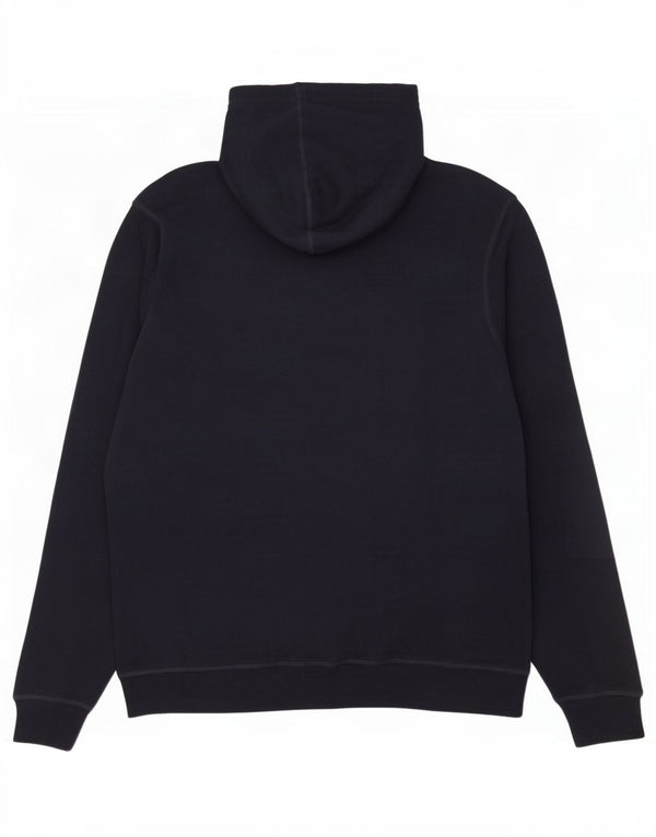 Tommy Hilfiger Mens Graphic Zip Hoodie Sweater Large Navy Blue