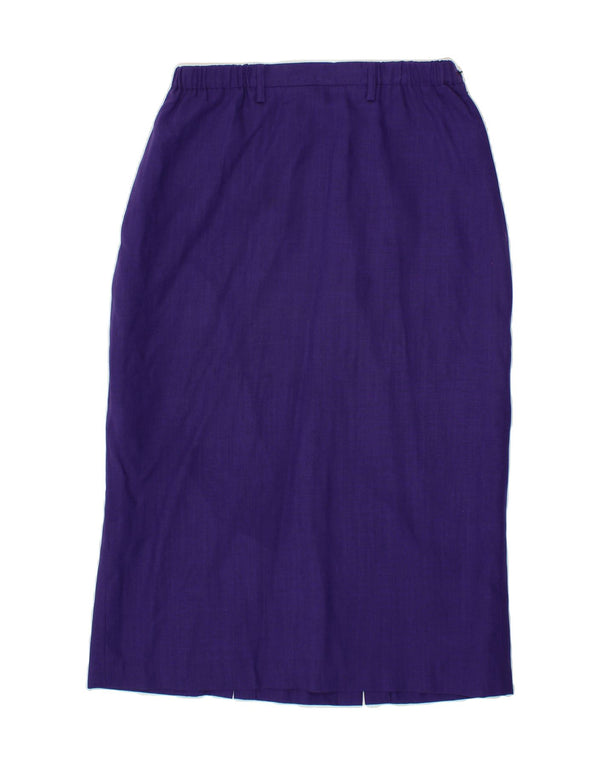 MONDI Womens Pencil Skirt IT 42 Medium W30  Purple
