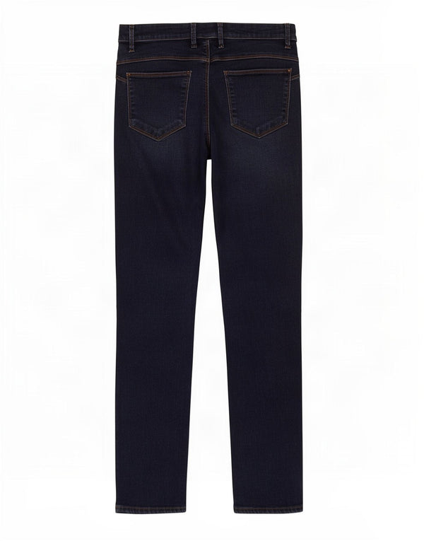 Jeans dritti da donna Marks & Spencer UK 14 Large W30 L28 Cotone blu navy