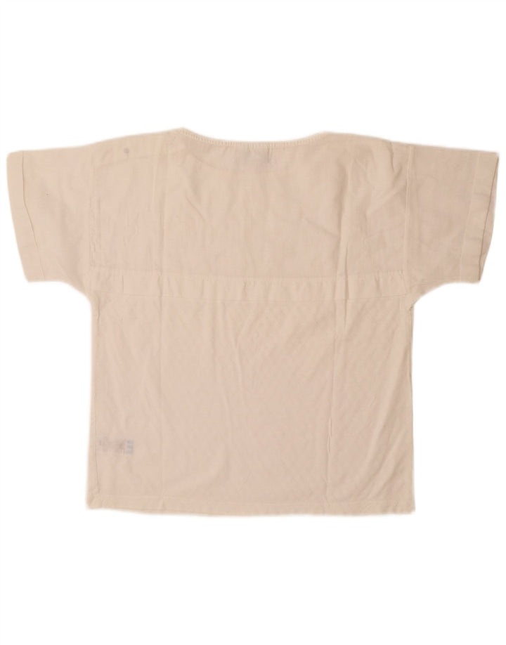 Adidas Womens T-Shirt Top EU 40 Medium White Cotton
