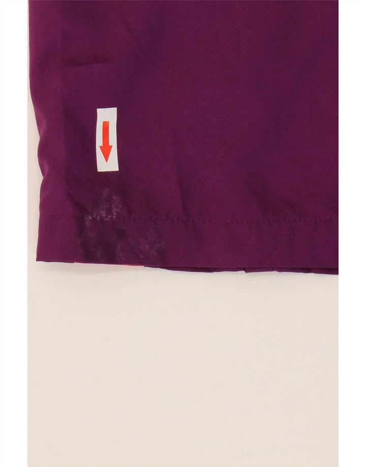 Puma Womens Tracksuit Trousers UK 12 Medium Purple Colourblock Polyester