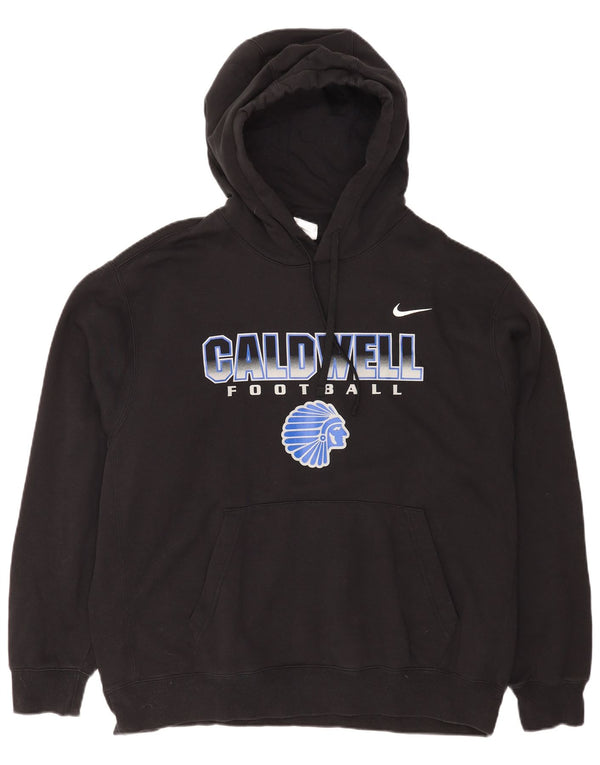 Nike Mens Caldwell Graphic Hoodie Jumper XL Black Cotton Sports