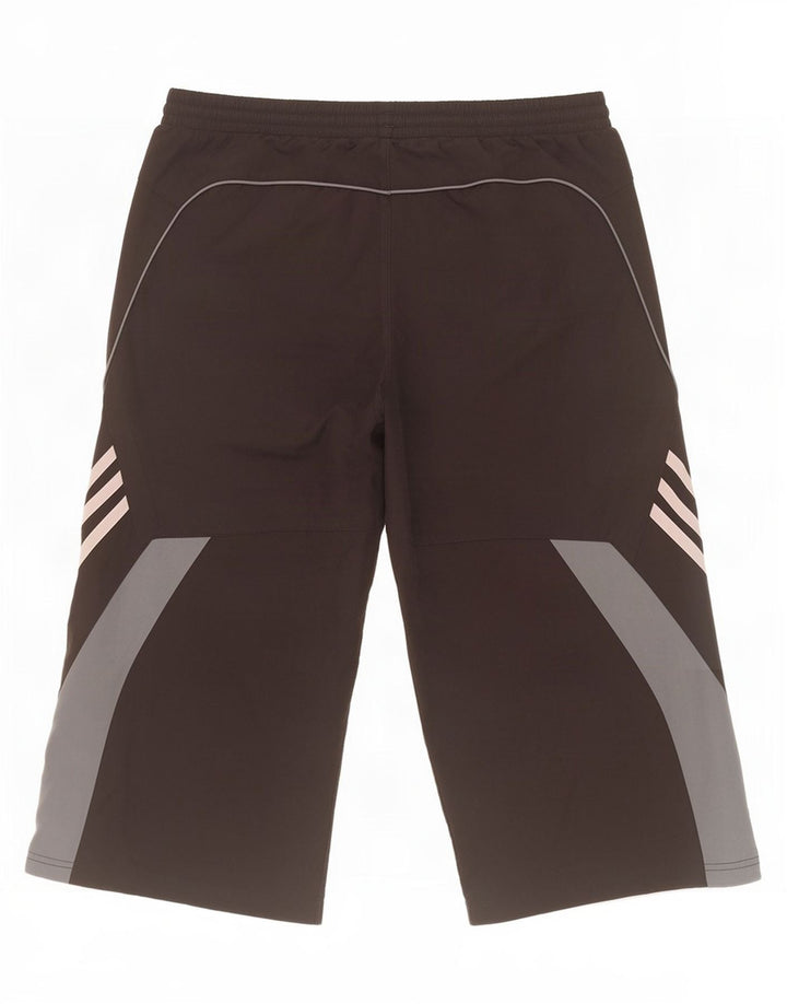 Adidas Mens Bermuda Sport Shorts UK 38 Medium Black Colourblock Polyester