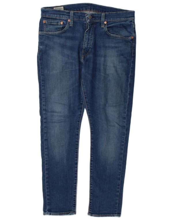 Мужские джинсы Levi's 519 Super Skinny W34 L30 синие, хлопок