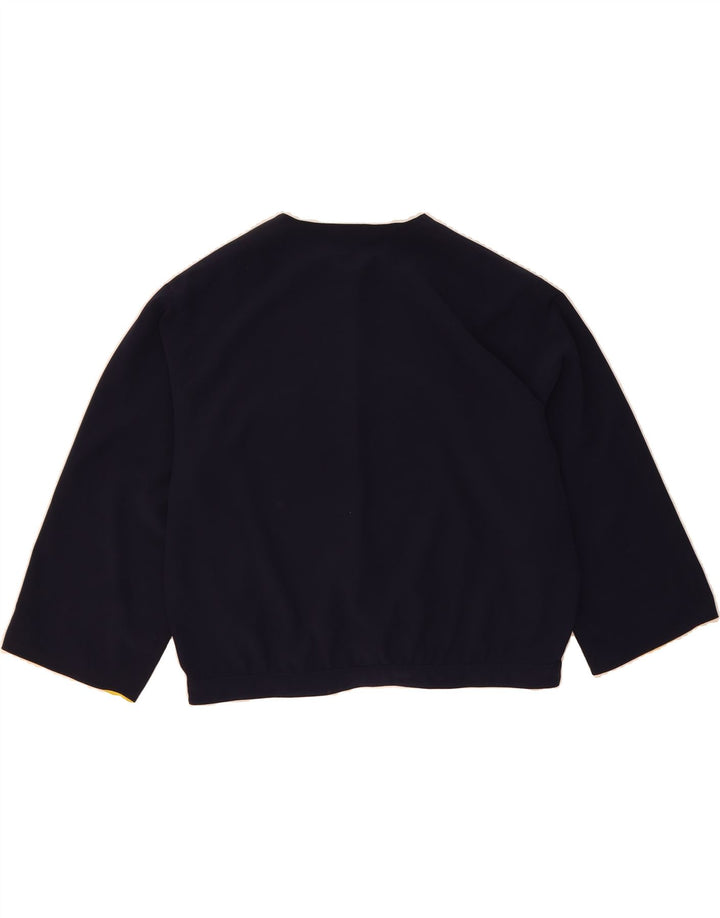MODYVA Womens Batwing Blouse Top EU 48 2XL Navy Blue Vintage Modyva and Second-Hand Modyva from Messina Hembry 