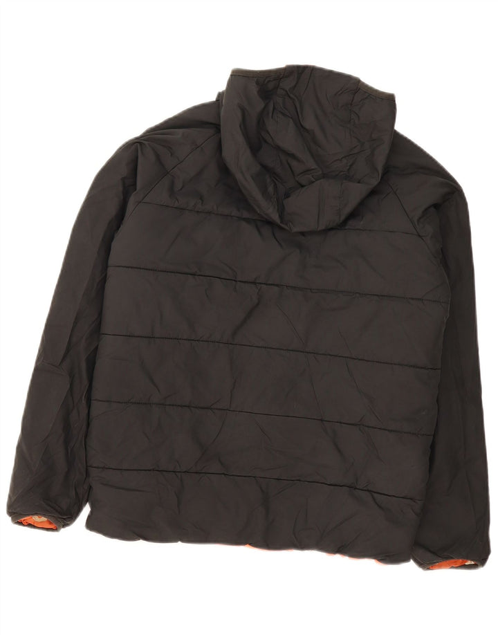 The North Face Boys Hooded Reversible Jacket 13-14 Years large Black