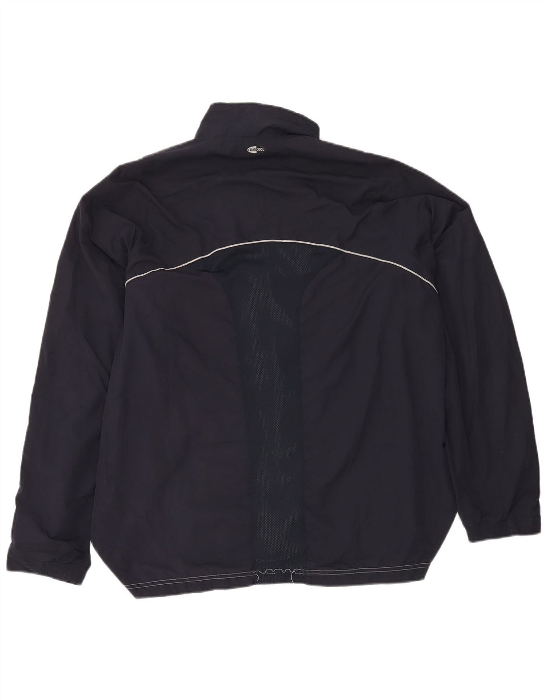 Adidas Mens Climacool Chándal Top Chaqueta Grande Azul Marino Colorblock
