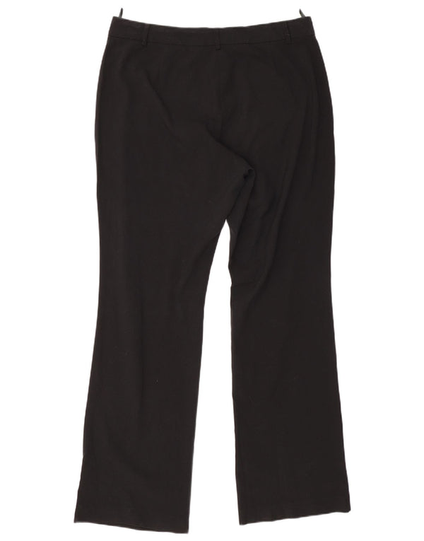 Marks & Spencer Damebukser med høj talje jakkesæt UK 14 Large W33 L31 Sort