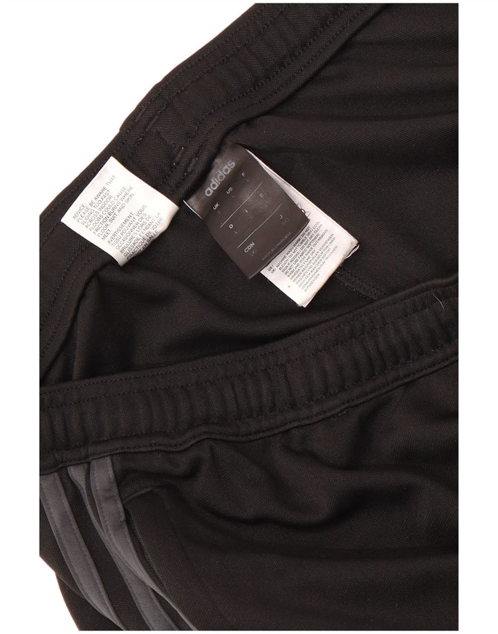 Adidas Mens Climalite Tracksuit Trousers Large  Black Colourblock Polyester
