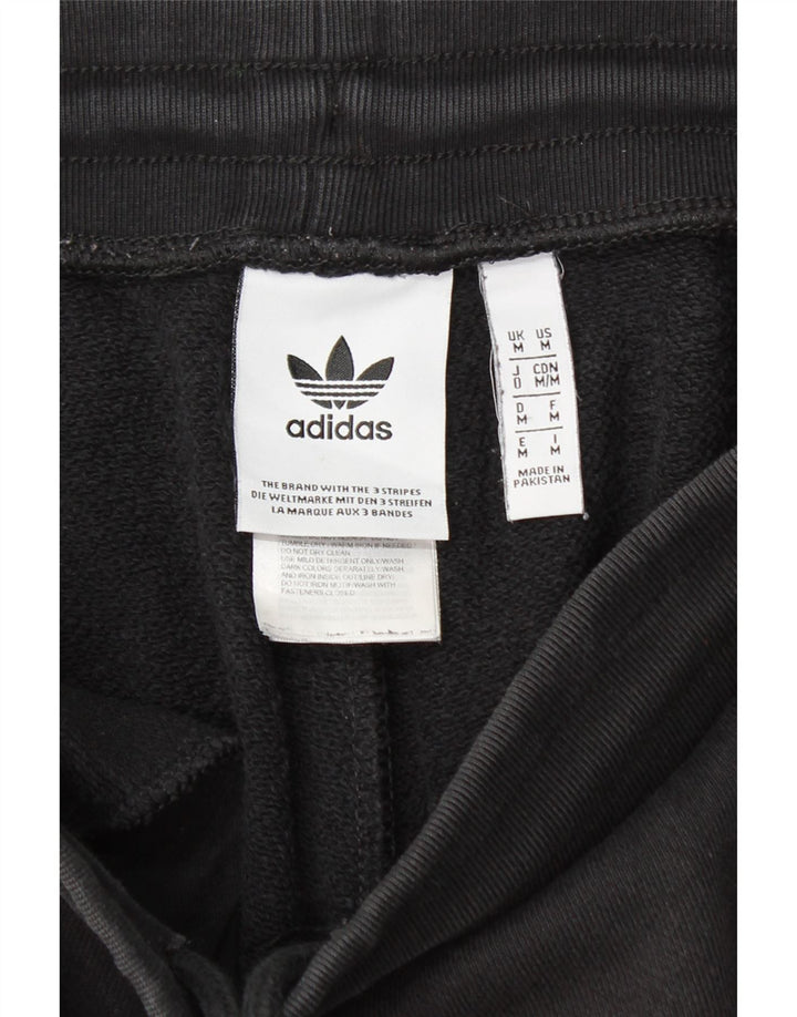 ADIDAS Mens Tracksuit Trousers Joggers Medium  Black Cotton Vintage Adidas and Second-Hand Adidas from Messina Hembry 