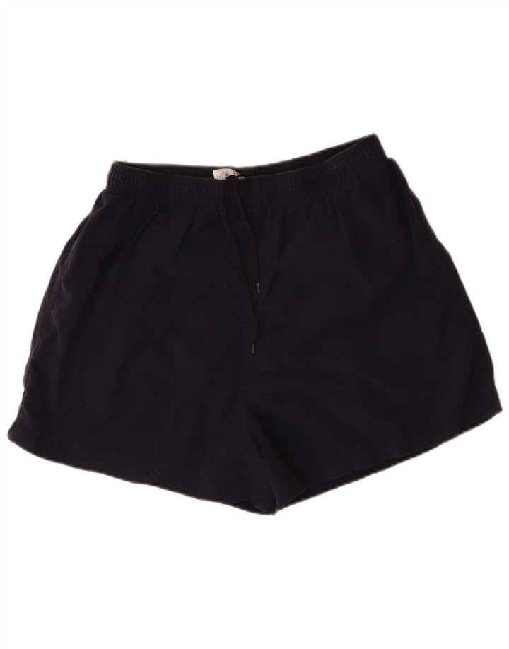 Marks & Spencer Mens Swimming Shorts Medium  Navy Blue Polyamide