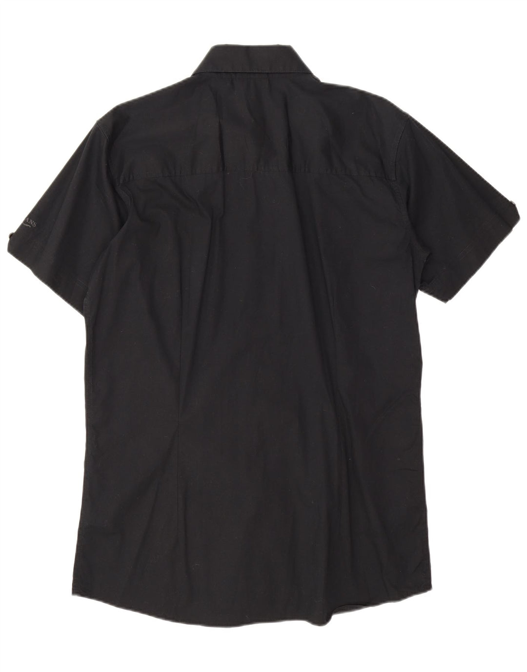 Lee Mens Short Sleeve Shirt 2XL Black Cotton