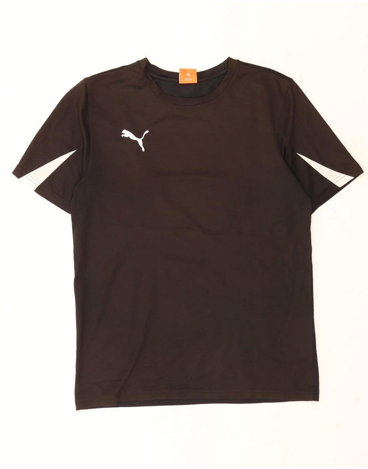 Ανδρικό T-Shirt Puma Top Medium Black Colourblock