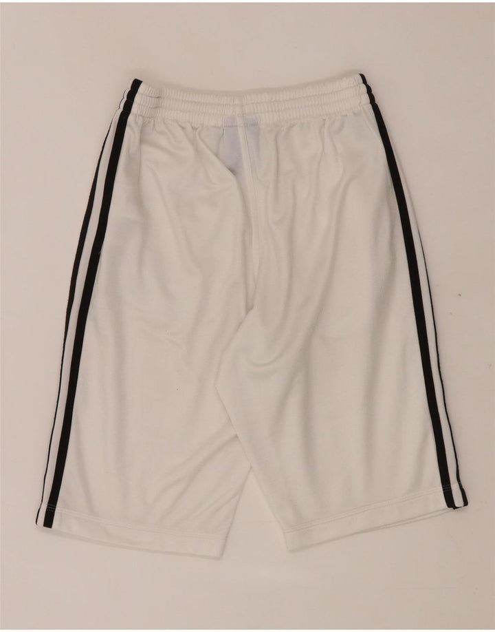 Pantaloncini sportivi da uomo ADIDAS XS poliestere bianco