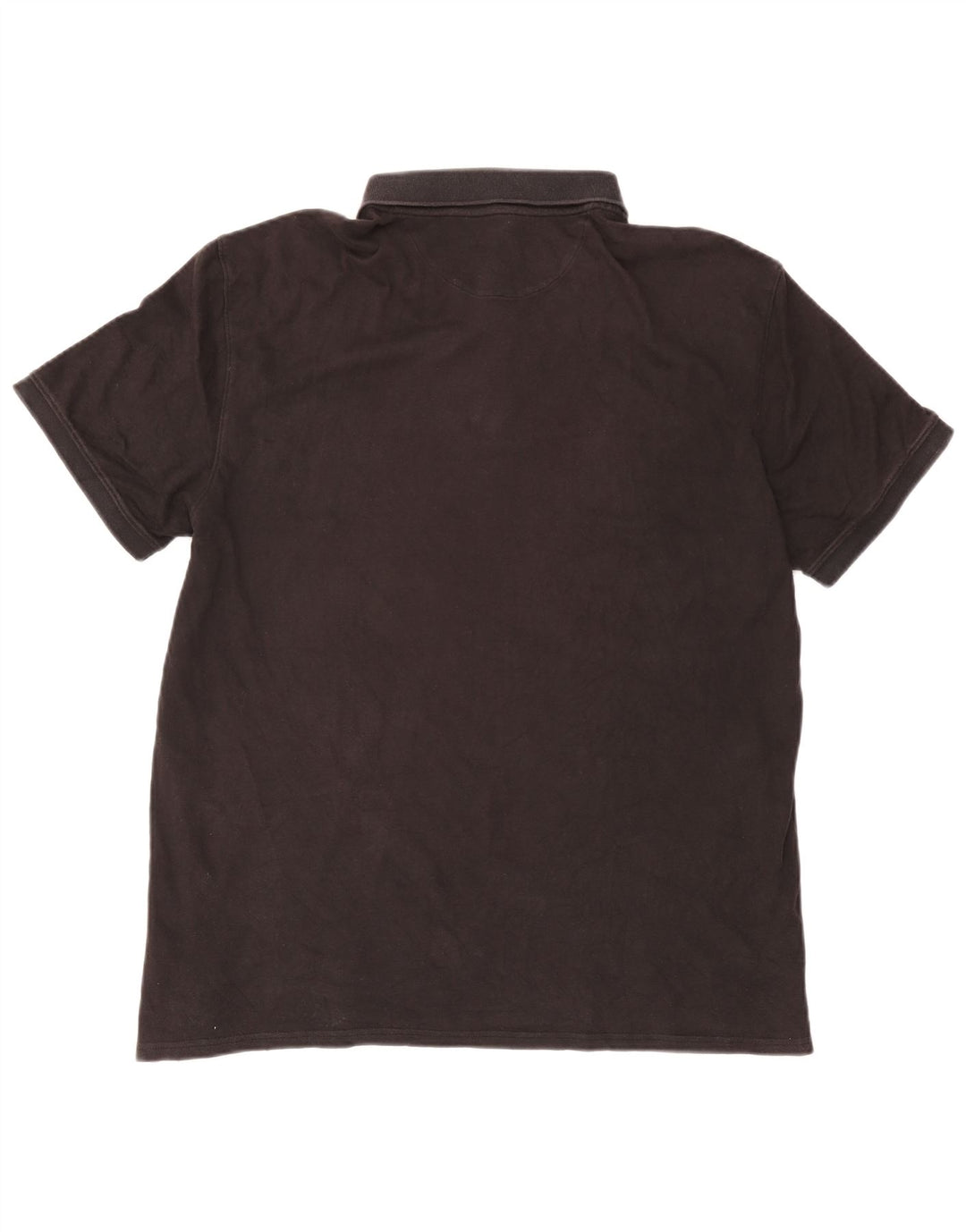 Calvin Klein Mens Polo Shirt 2XL Black Cotton