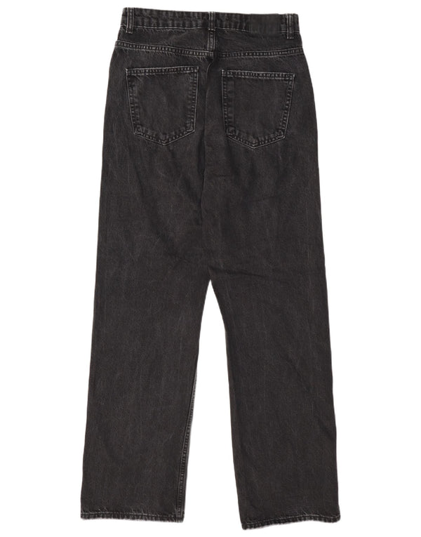 Zara Womens Straight Jeans EU 38 Small W28 L31 Black