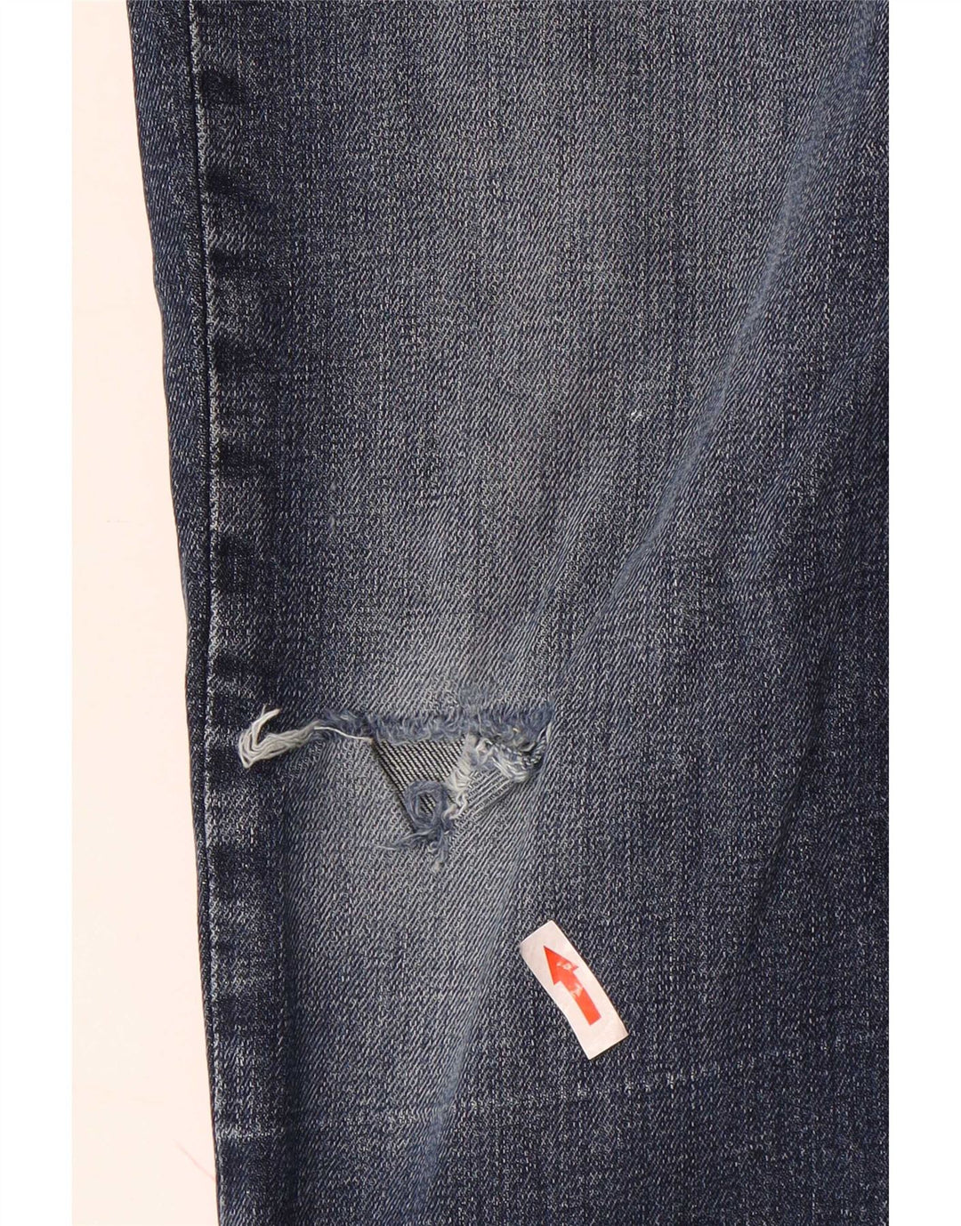 Gap Mens Distressed Slim Jeans W34 L32 Blue Cotton
